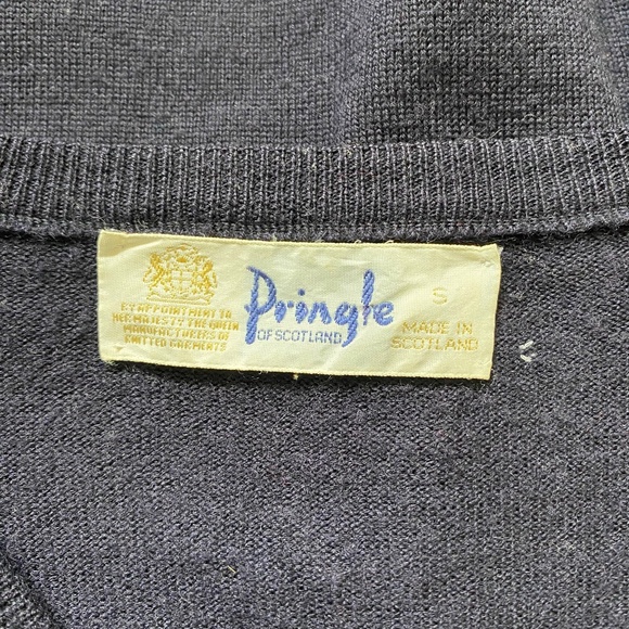 Vintage Pringle of Scotland Argyle Wool Sweater - Picture 7 of 8